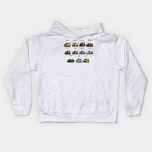 Cartoon Cars Kids Hoodie